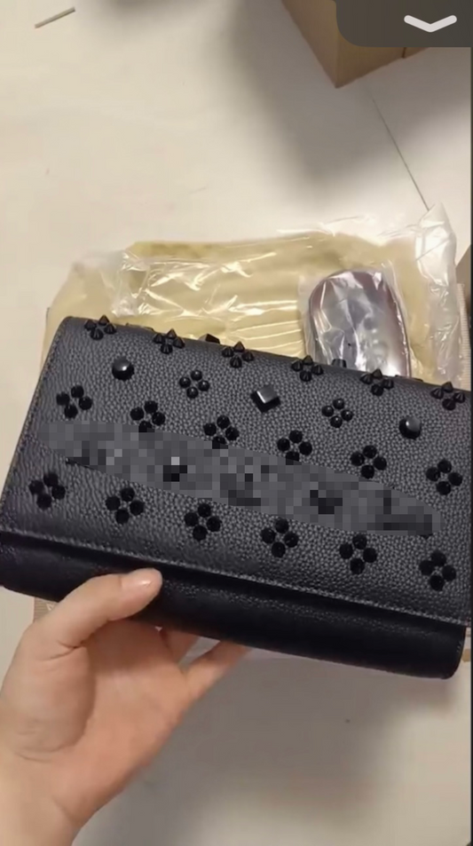 LB- RHINESTONE SHOULDER BAG